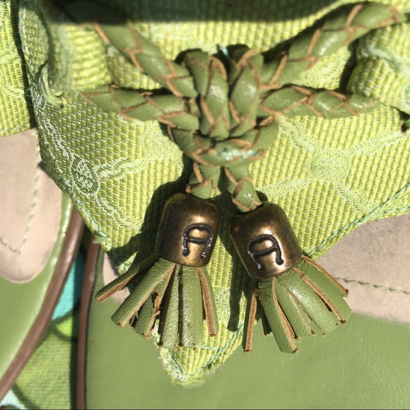 Etienne Aigner Monogram Tassel Flip Flop - Picture 2 of 10